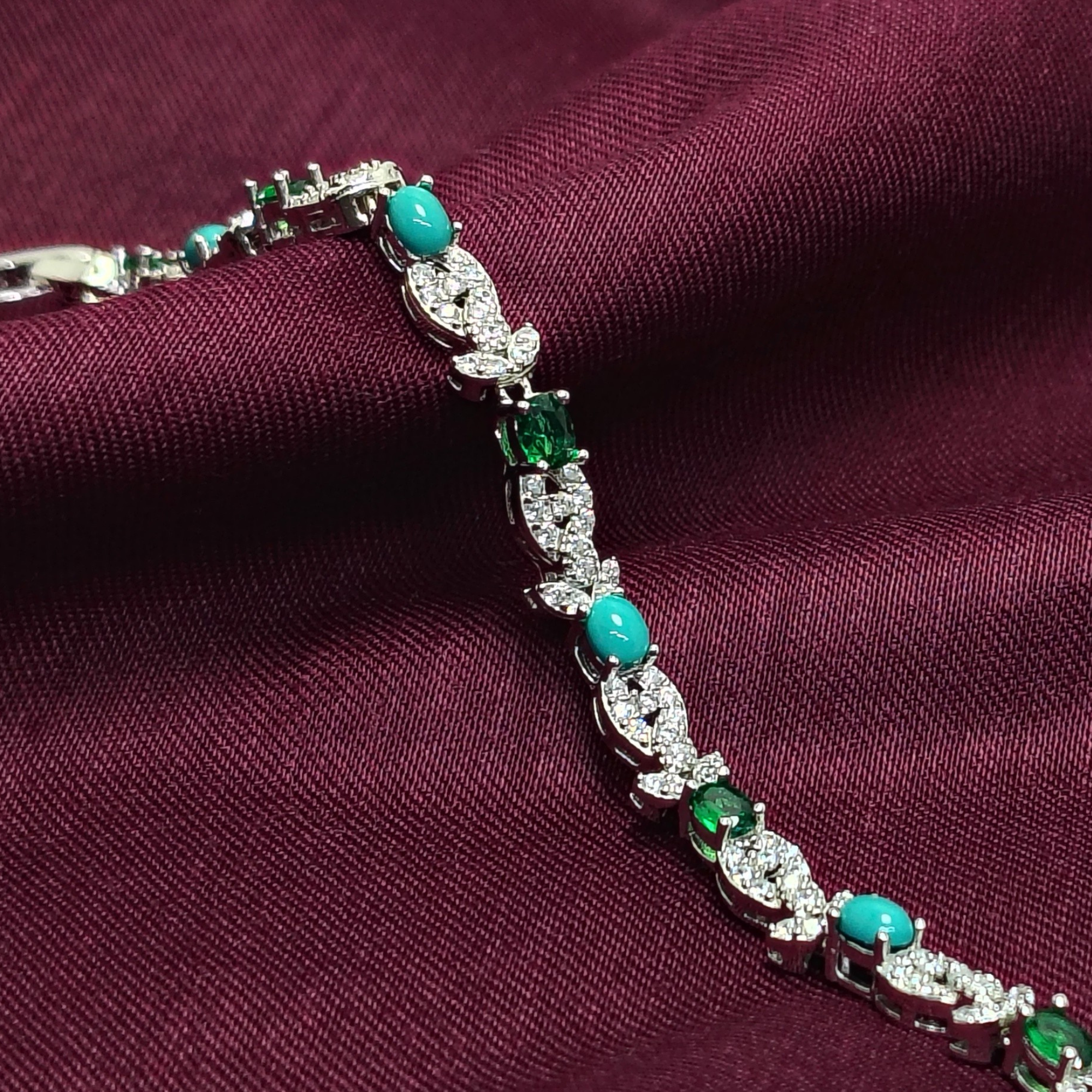 Opulent Multi Pearl White 925 Silver Bracelet - For women who don’t wait — they build.