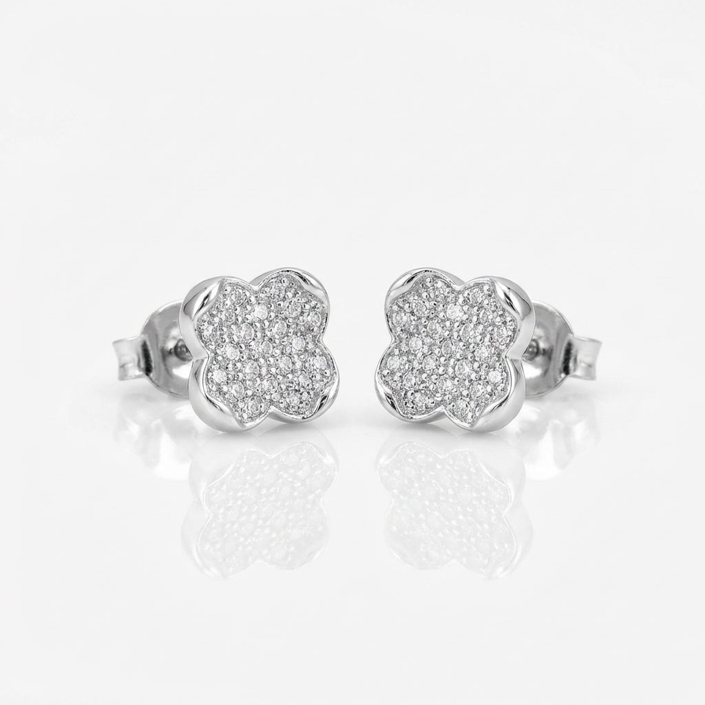 Minimal Silver Stud Earrings - Because confidence deserves sparkle.