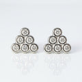 Triangle Shape 925 Silver Stud - Designed to frame your face when every eye turns.