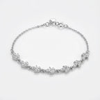 Elegant Flow 925 Silver Bracelet - Subtle enough for work, strong enough to be noticed.