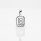 Minimalist 925 Silver Pendant - Grace with a little glamour.