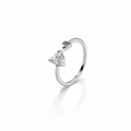 Signature Silver Ring – 925 Sterling Adjustable Ring | Elegant Daily Wear Luxury