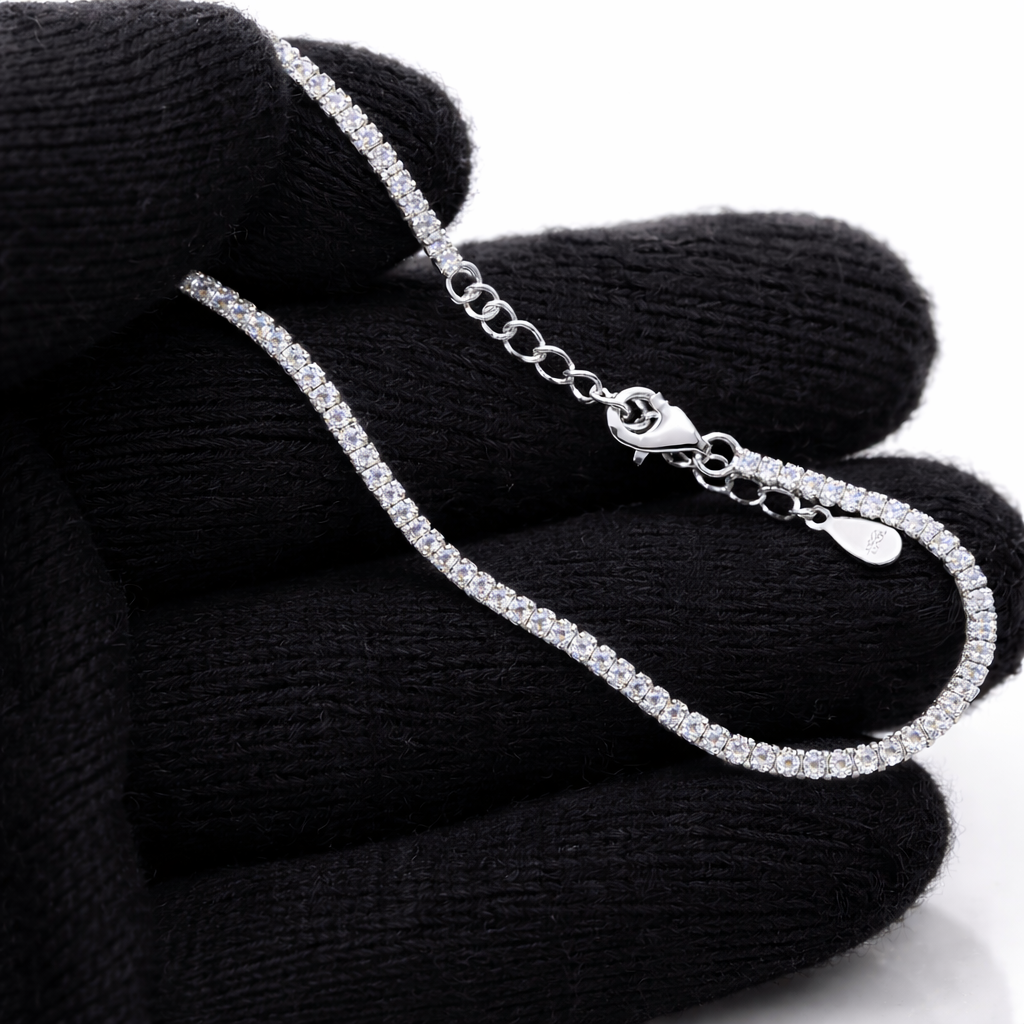 Classic CZ Tennis Bracelet – True 925 Silver Luxury Piece