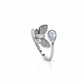 Auré Butterfly Sculpture 925 Silver Ring