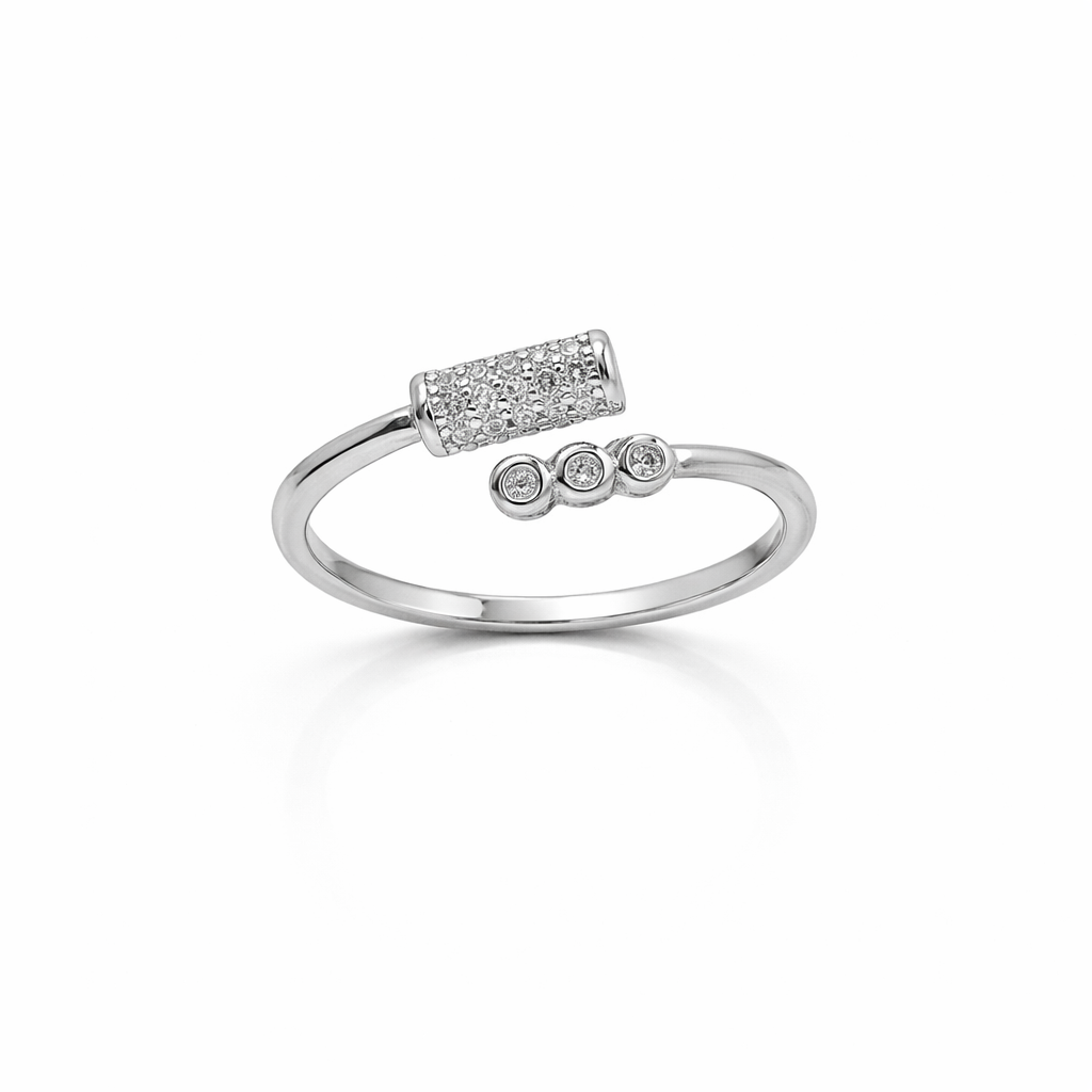 Glossy Dome 925 Silver Ring – Bold Everyday Statement Ring