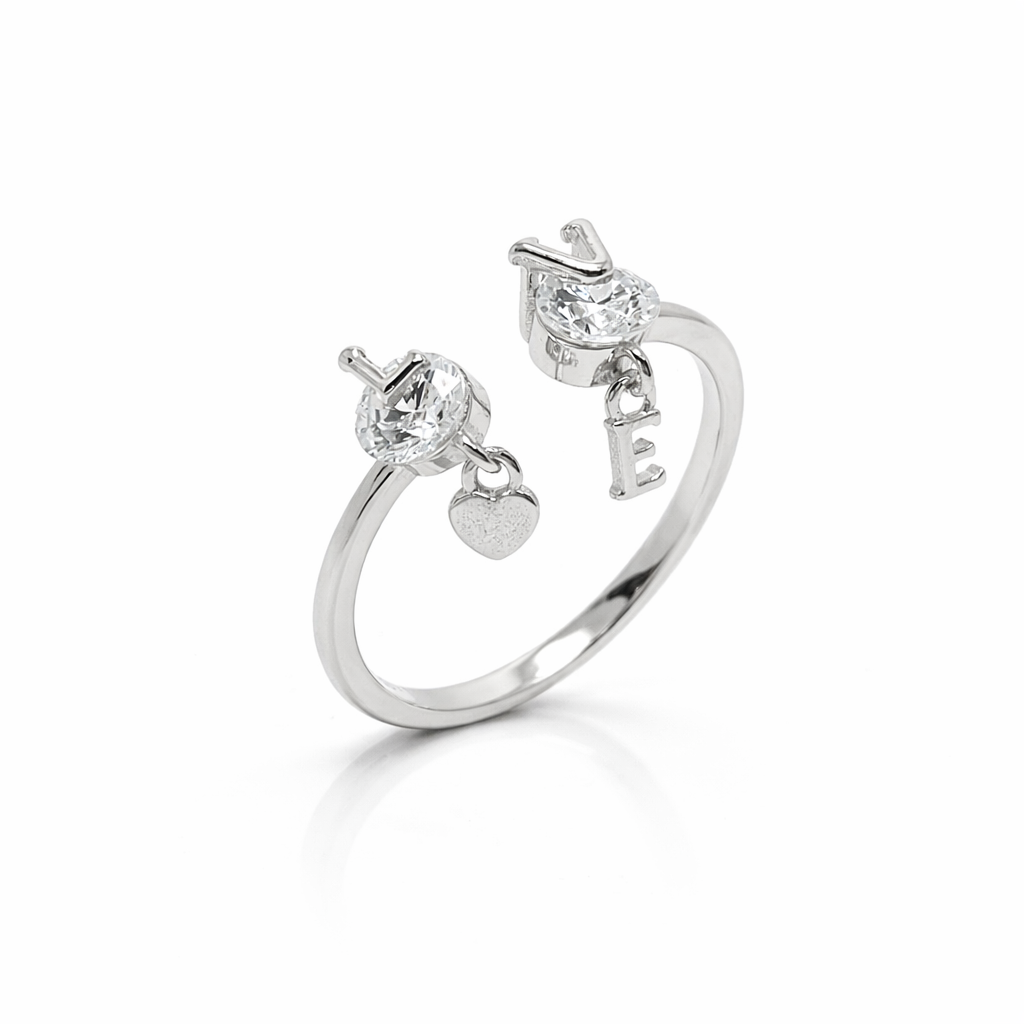 Infinity Love 925 Silver Ring – Symbolic Forever Love Ring