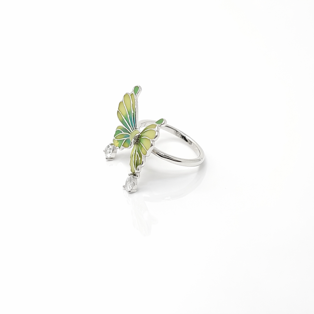 Pinterest Core 925 Silver Ring