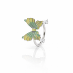 Pinterest Core 925 Silver Ring