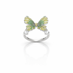 Pinterest Core 925 Silver Ring