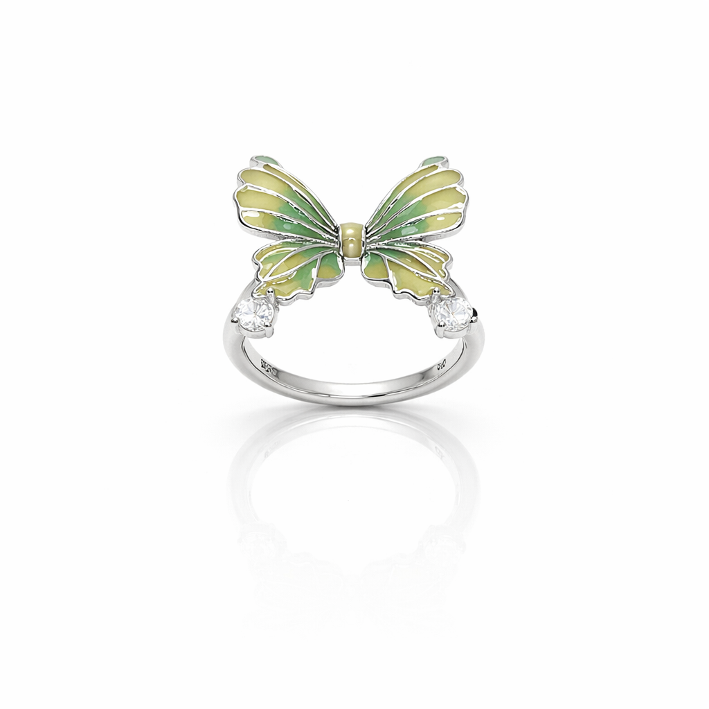 Pinterest Core 925 Silver Ring
