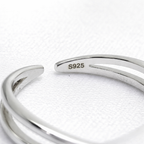 Daily Wear Silver Ring – 925 Adjustable Ring | Simple & Elegant Design
