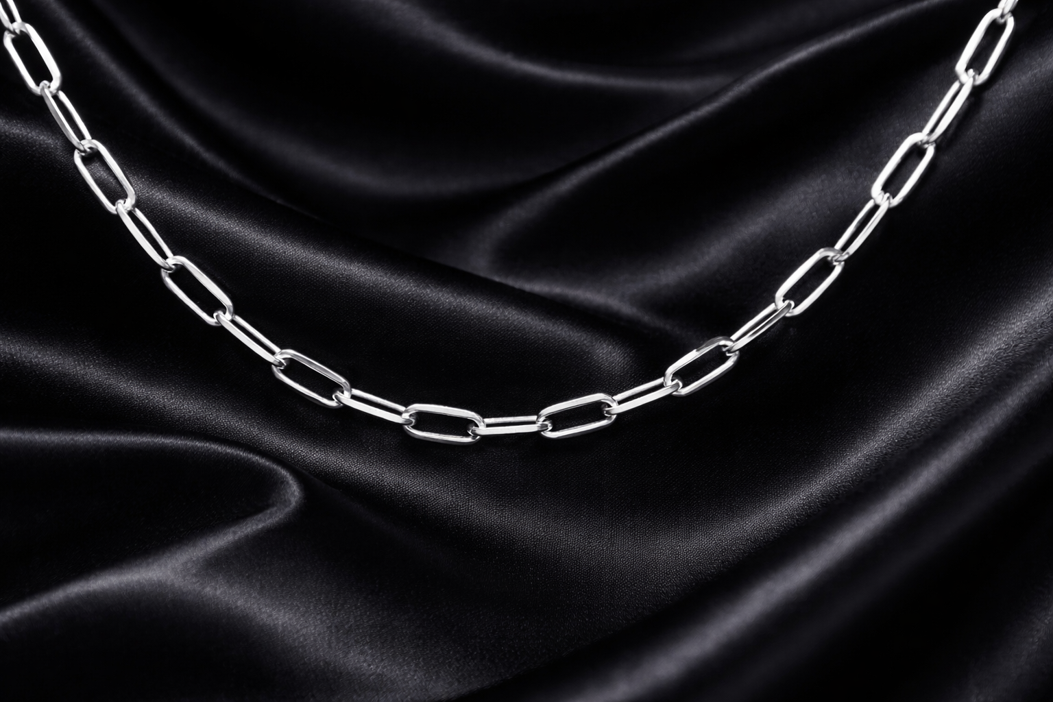 925 Silver Élan Classic Link Chain – Luxury Studio Finish