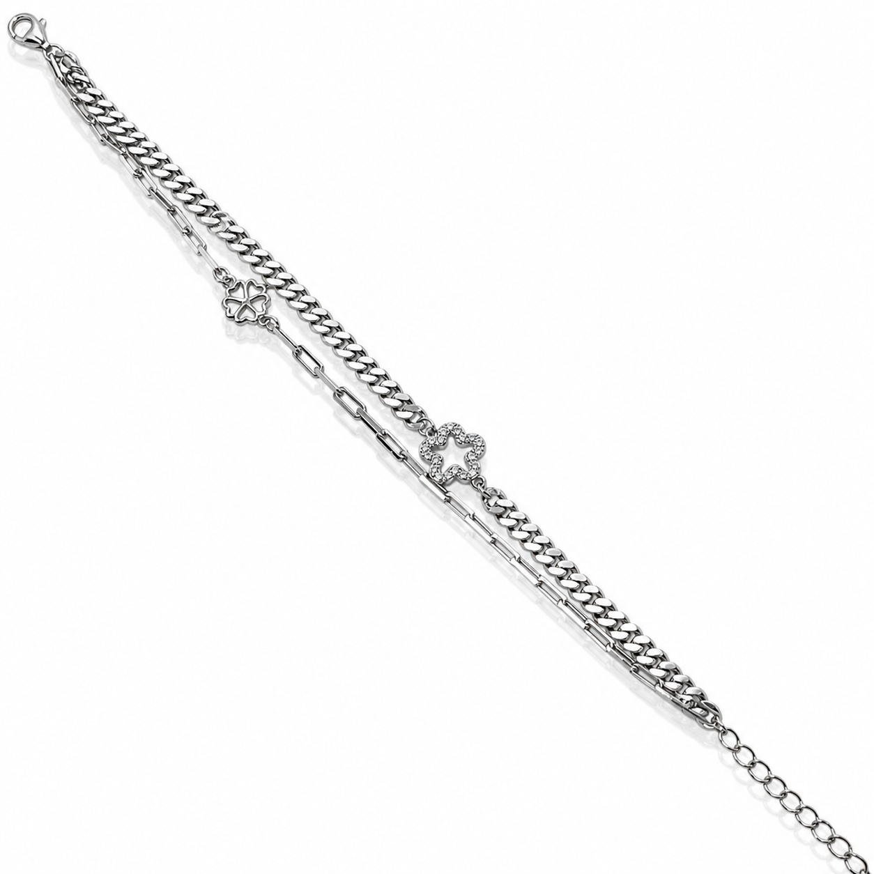 Royal Élite Heavy 925 Silver Bracelet for Women