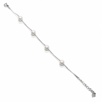 Ivory Pearl 925 Silver Bracelet