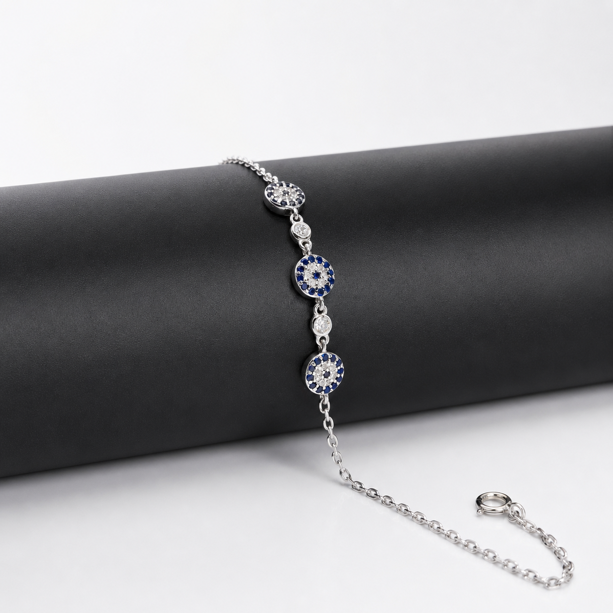 Blitz Link 925 Silver Bracelet