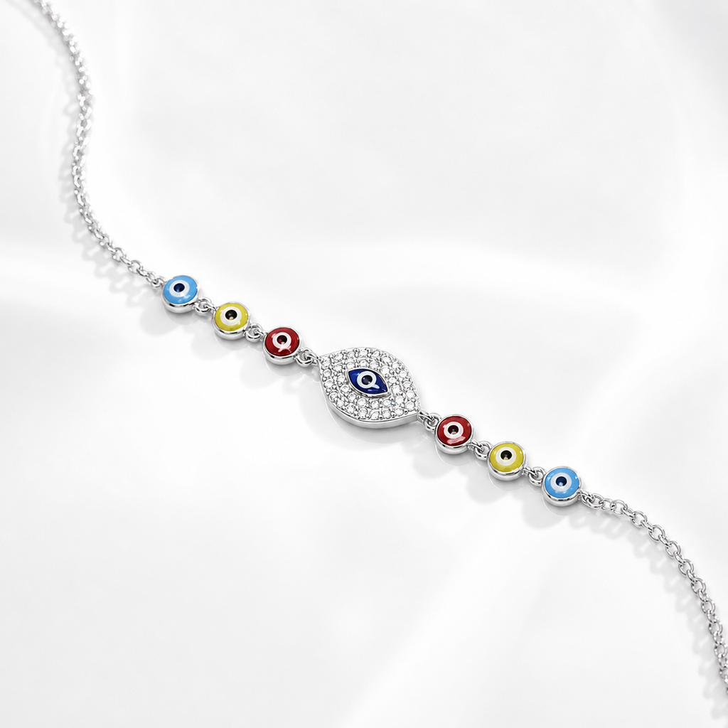 Guardian Eye 925 Silver Bracelet