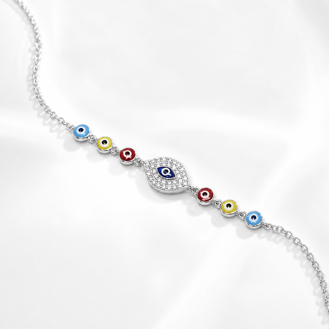 Guardian Eye 925 Silver Bracelet