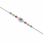 Guardian Eye 925 Silver Bracelet