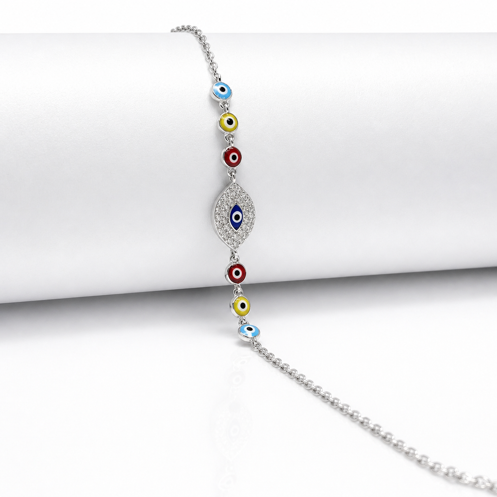 Guardian Eye 925 Silver Bracelet