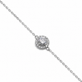Ice Beam Pure 925 Silver Bracelet for Women