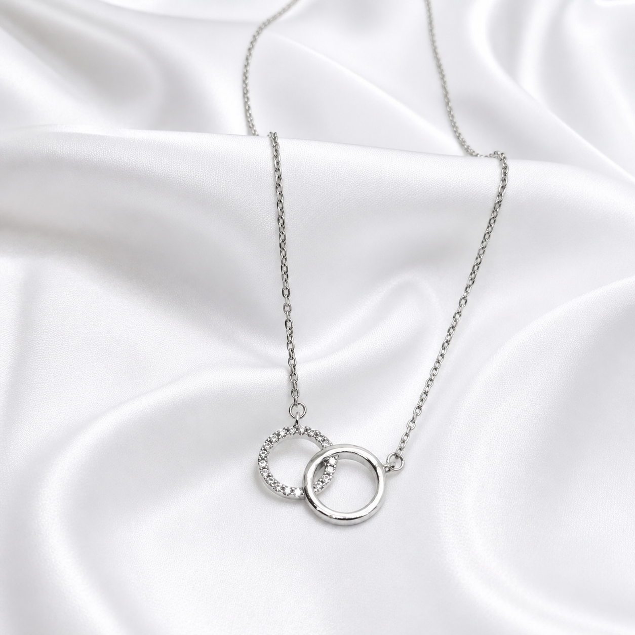 Opal Glow 925 Silver Necklace