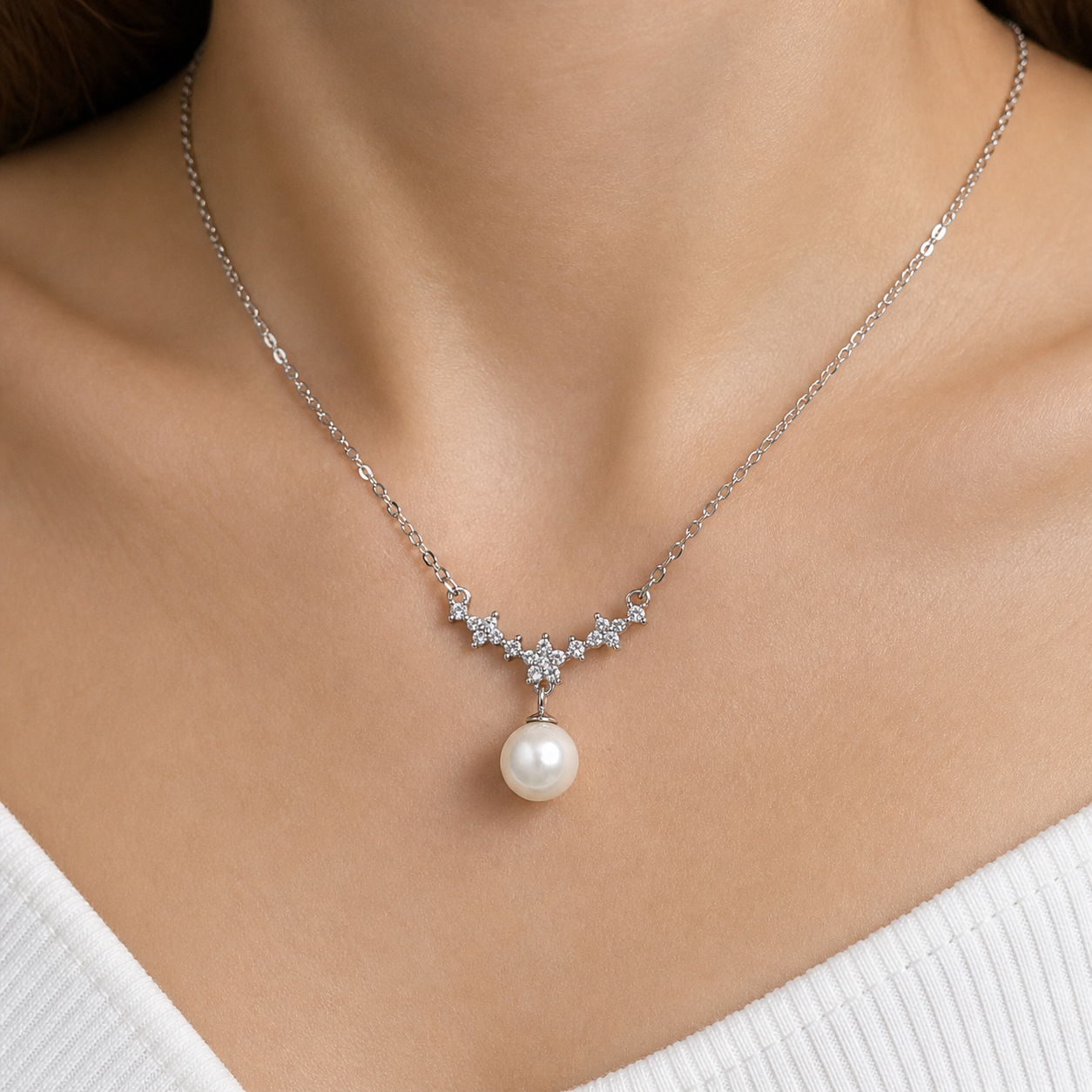 Liora 925 Silver Necklace