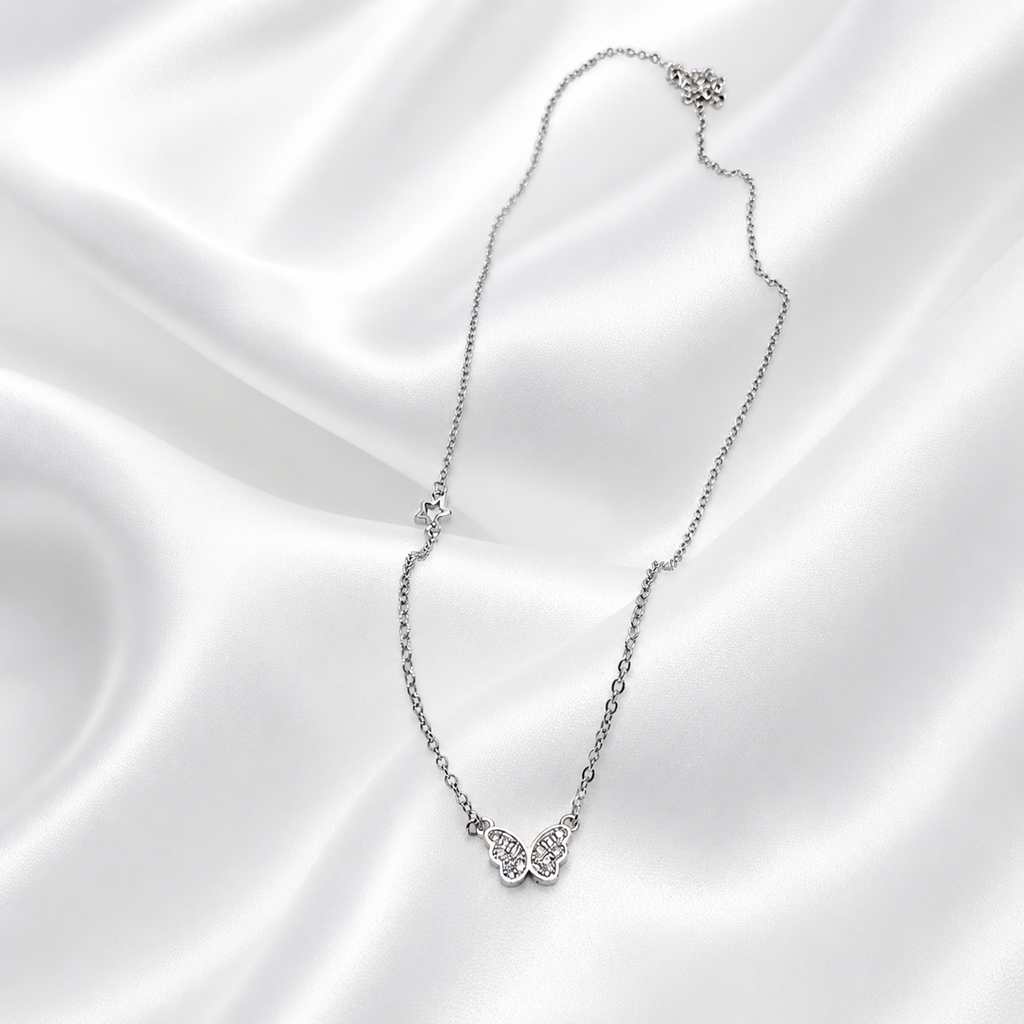 925 Silver Bella Fly Necklace for Women