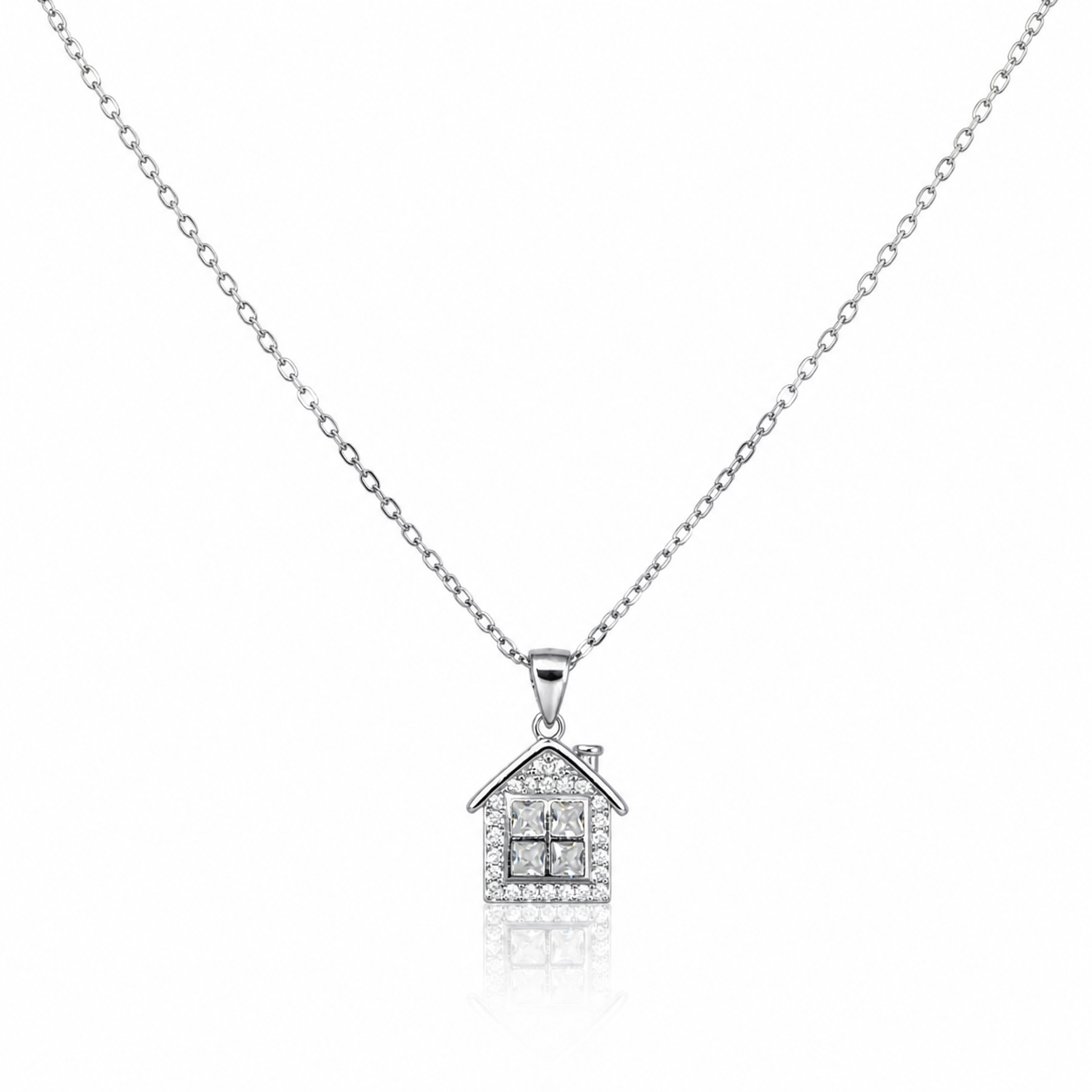 Sweet Home 925 Silver Necklace