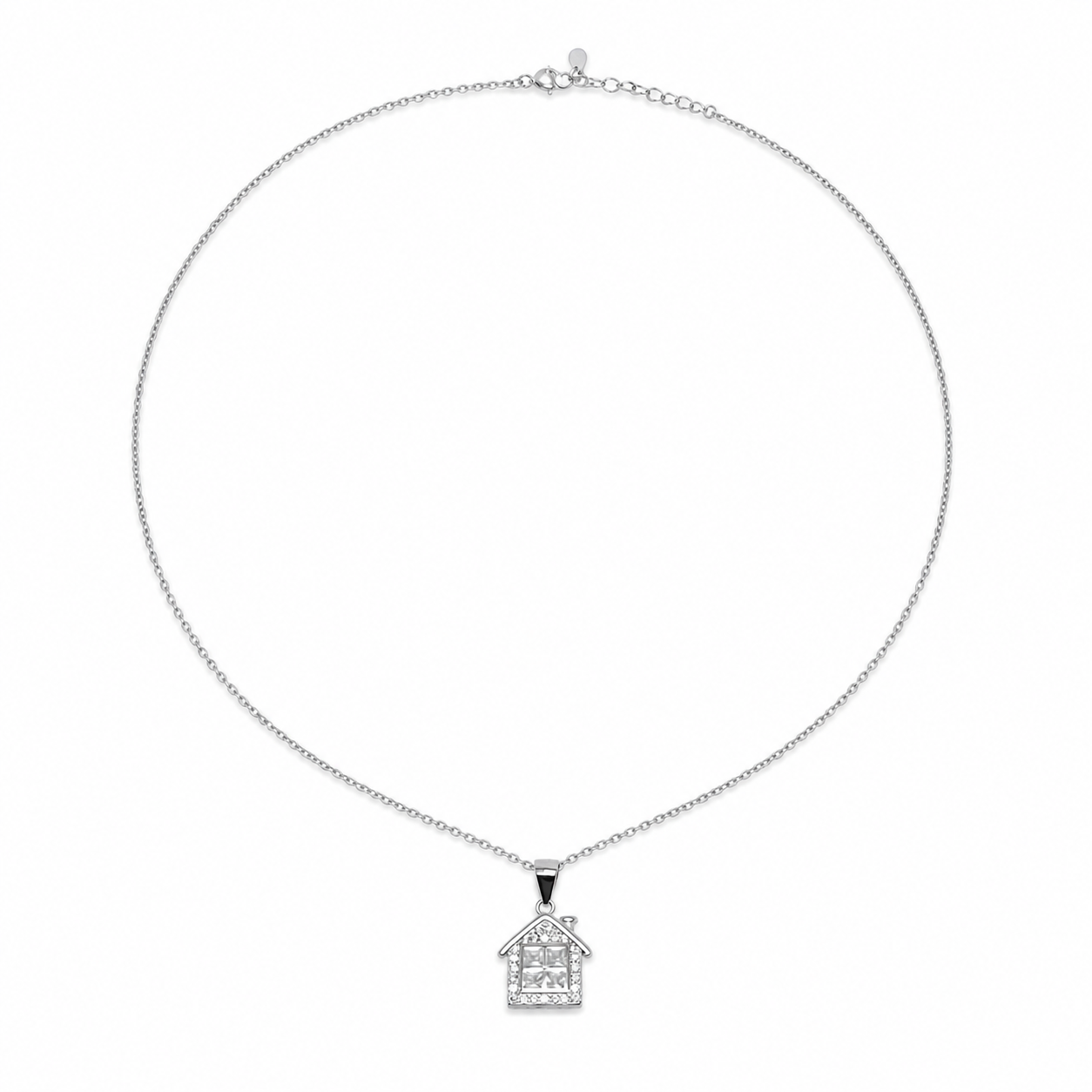Sweet Home 925 Silver Necklace