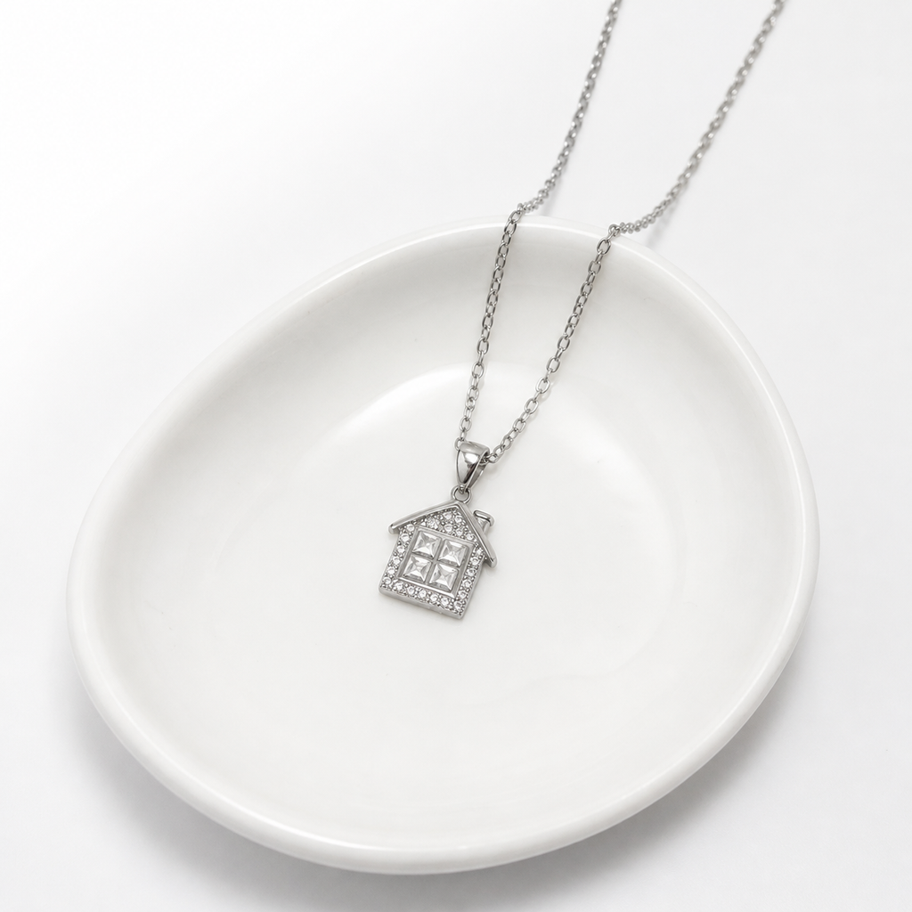 Sweet Home 925 Silver Necklace