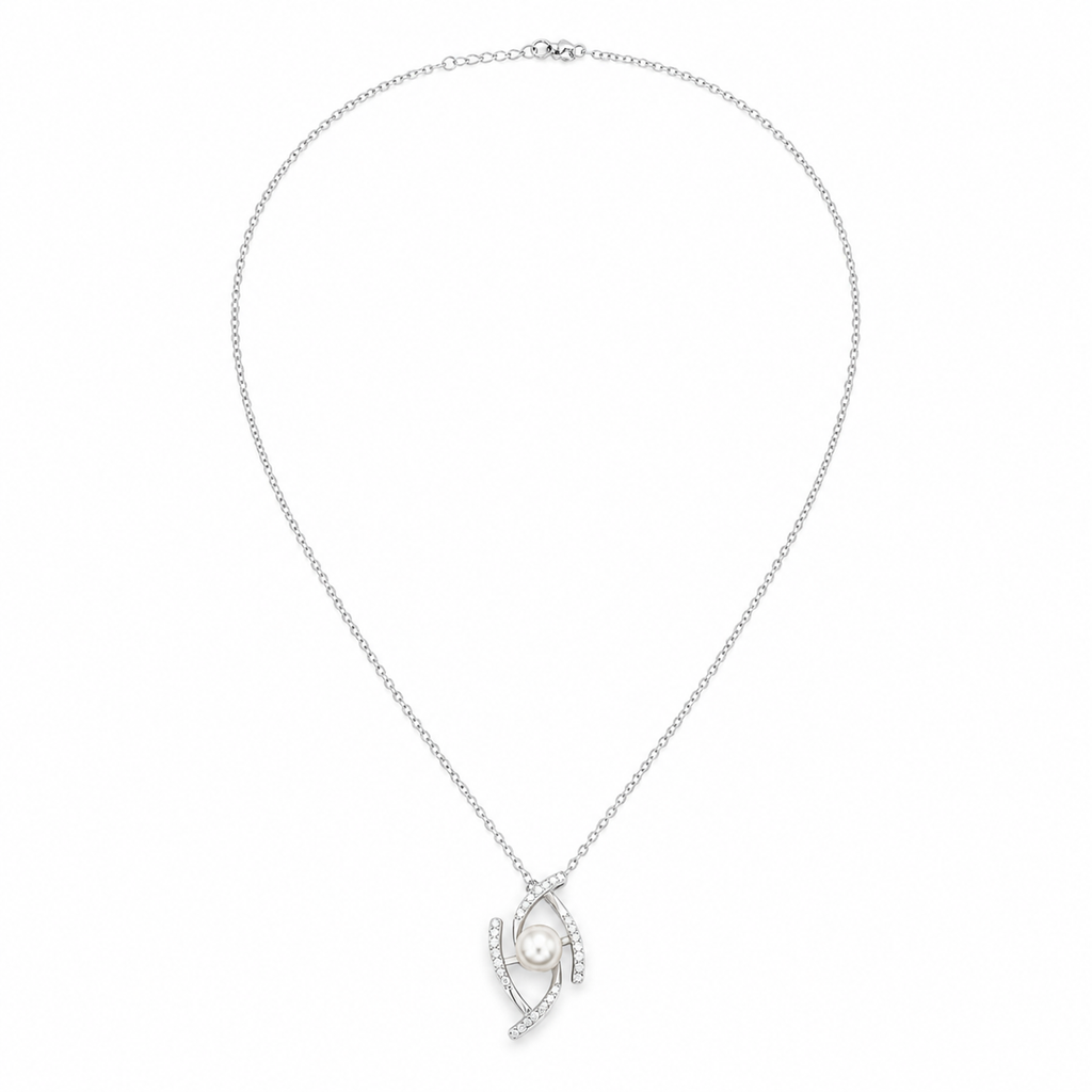 Iced Whisper 925 Silver Necklace