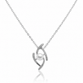 Iced Whisper 925 Silver Necklace