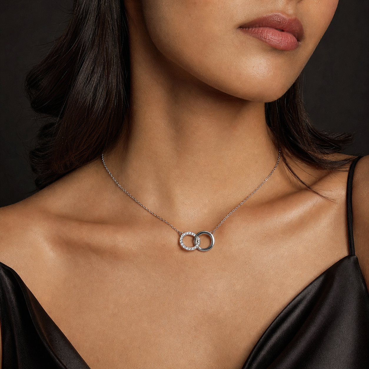 Soft Chrome 925 Silver Necklace