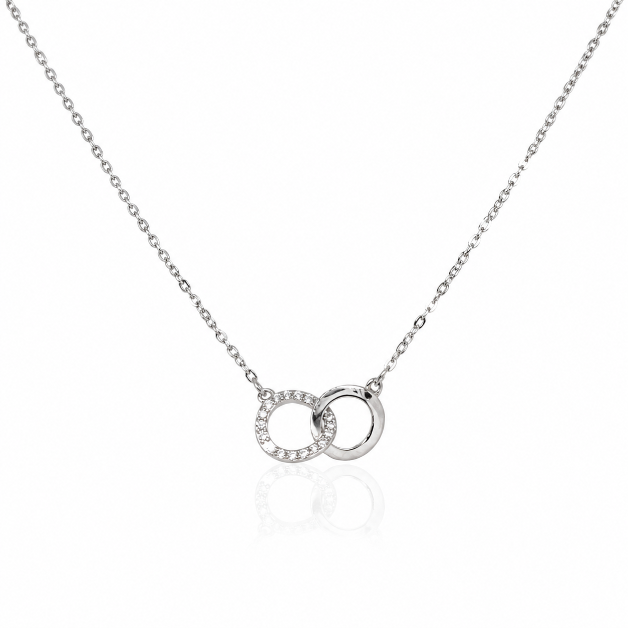 Soft Chrome 925 Silver Necklace
