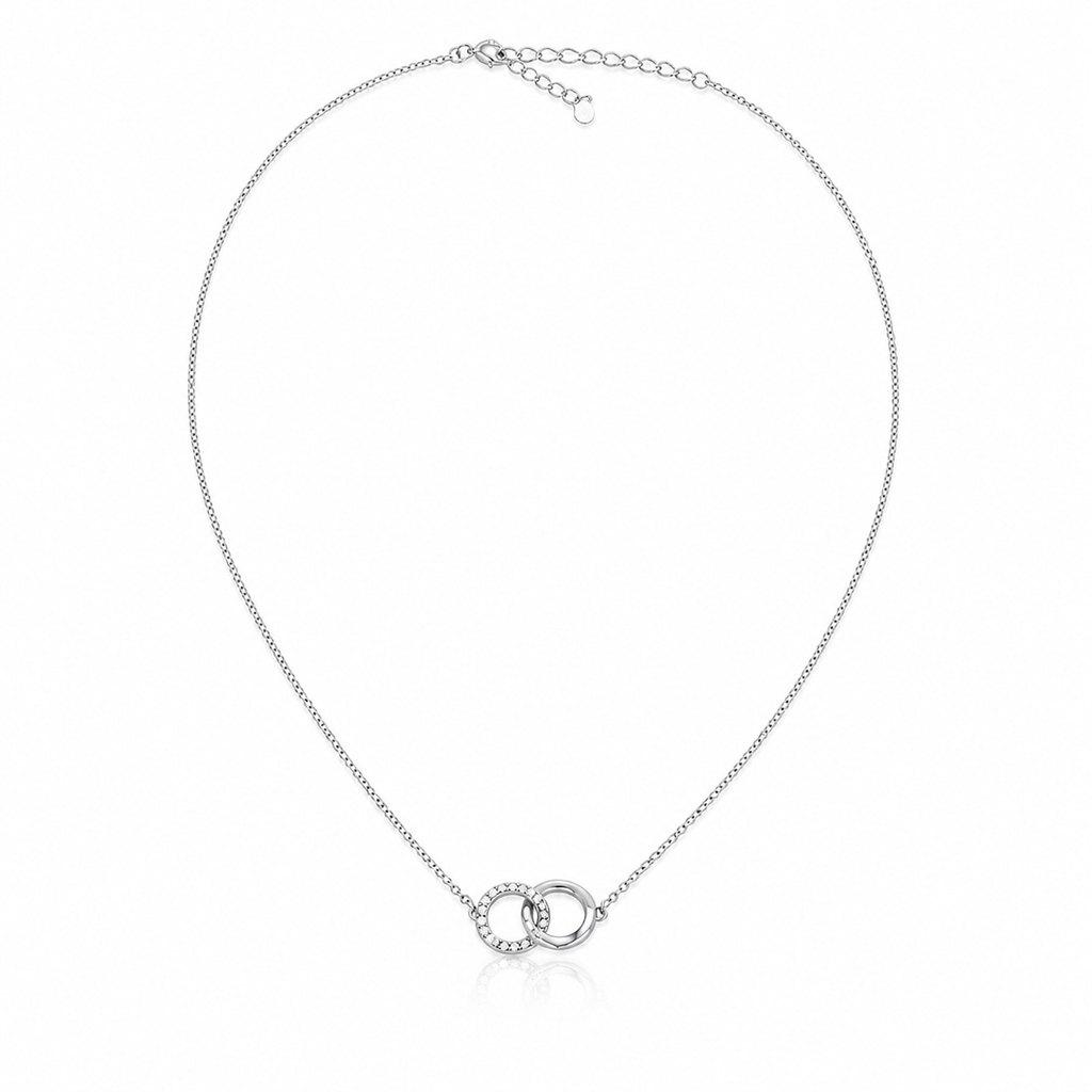 Soft Chrome 925 Silver Necklace