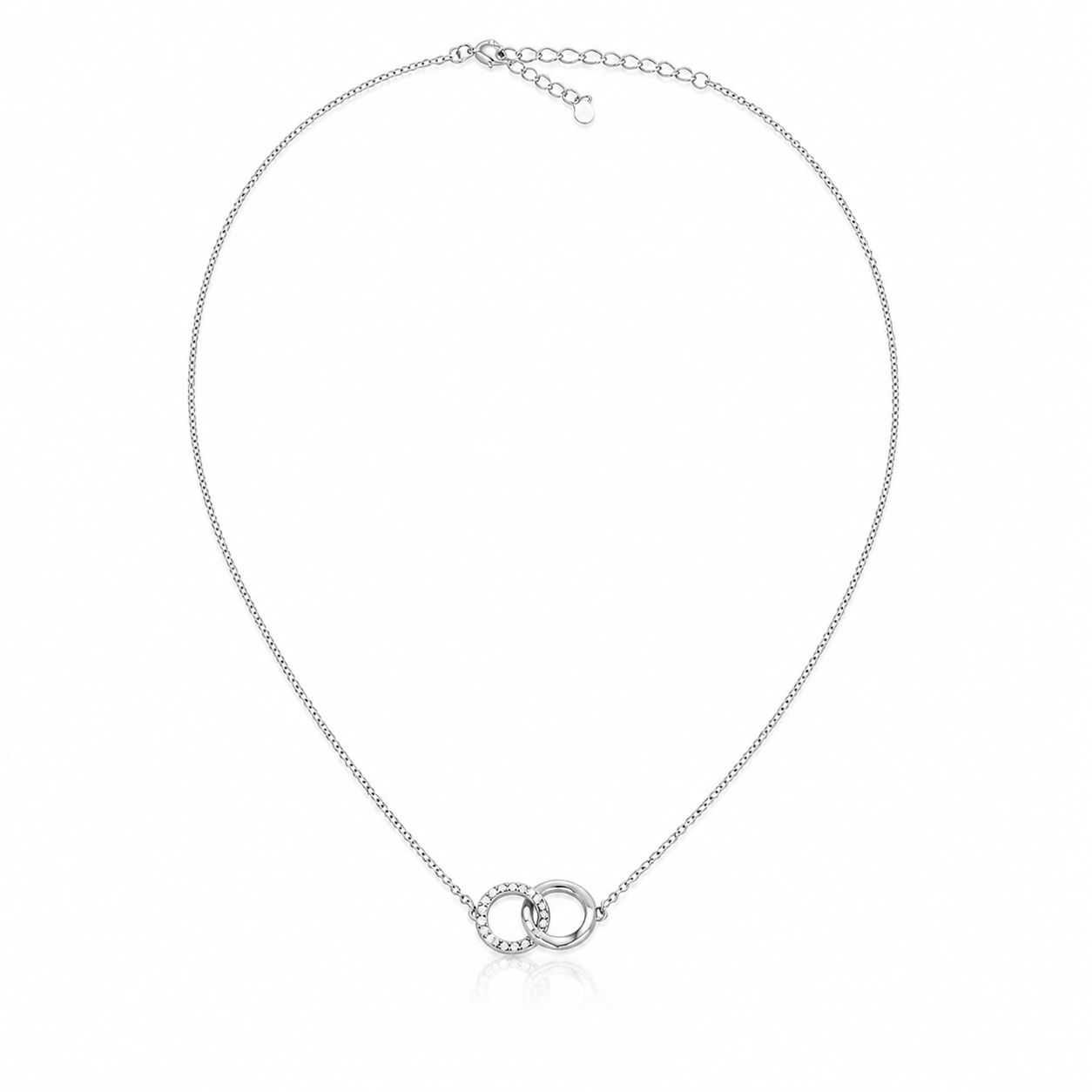 Soft Chrome 925 Silver Necklace