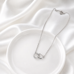Soft Chrome 925 Silver Necklace