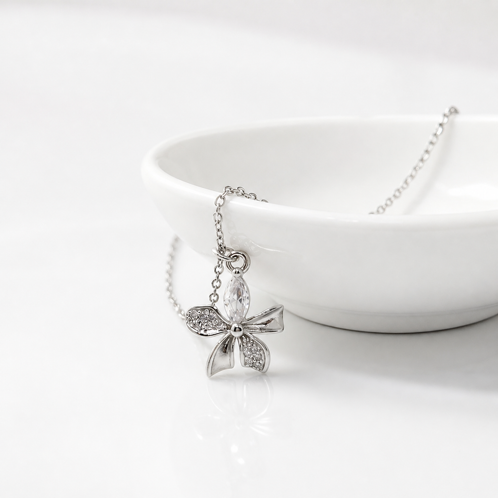 Chrome Kiss 925 Silver Necklace