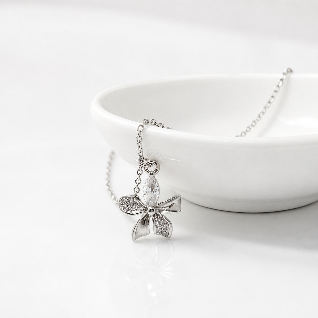 Chrome Kiss 925 Silver Necklace