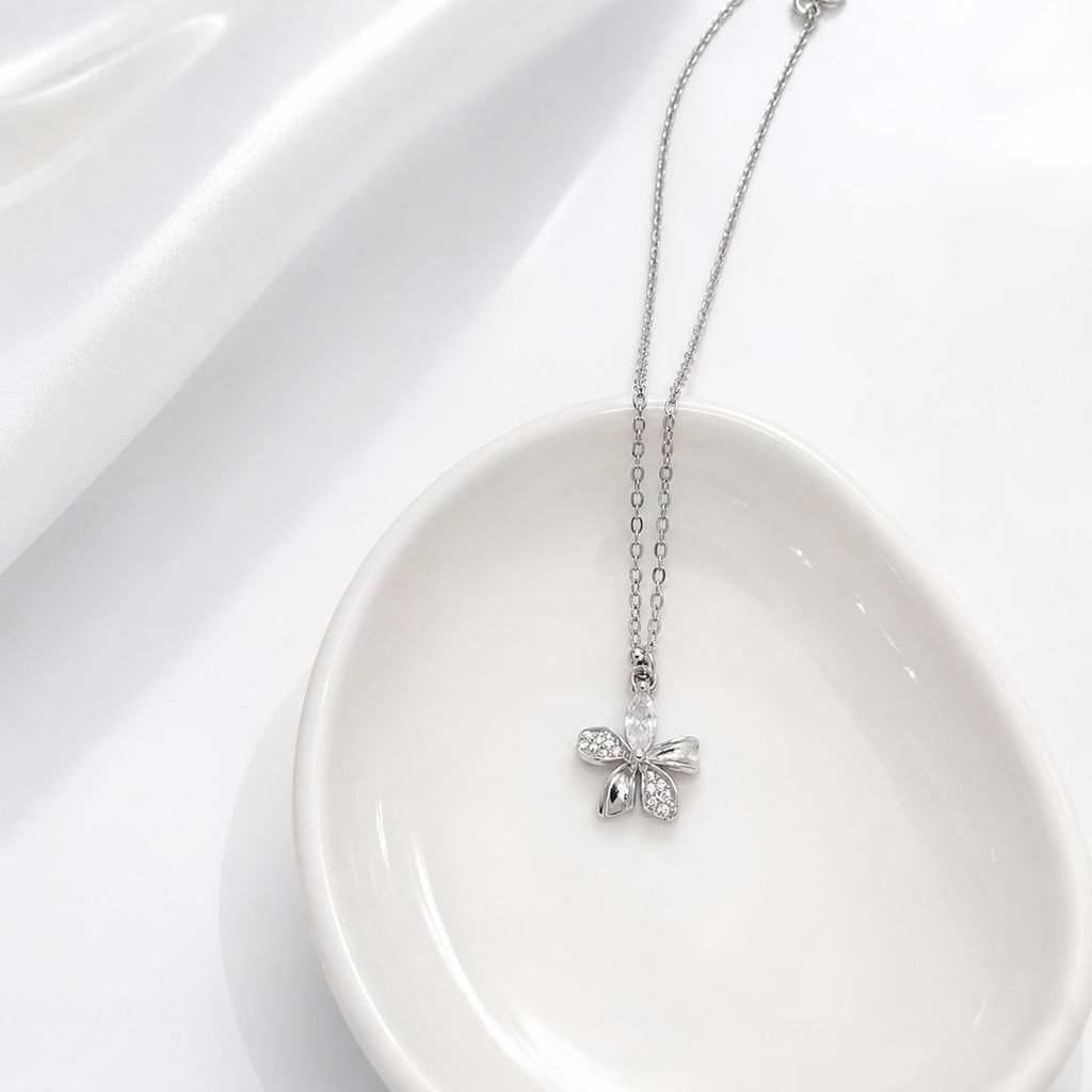 Chrome Kiss 925 Silver Necklace