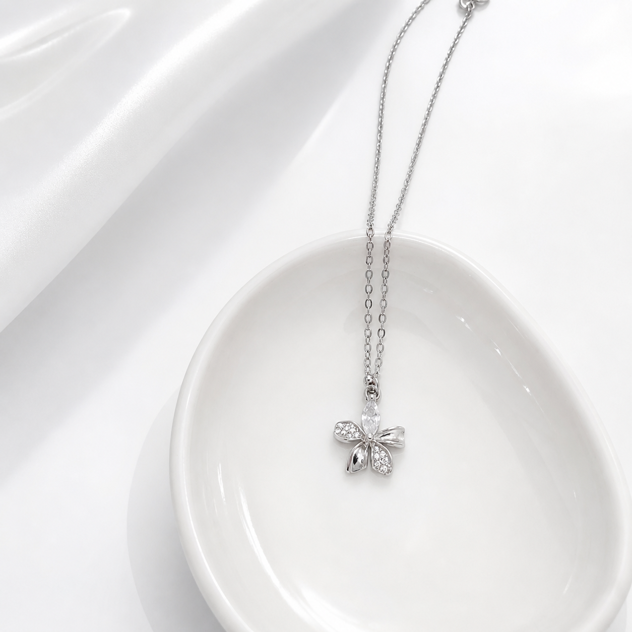 Chrome Kiss 925 Silver Necklace