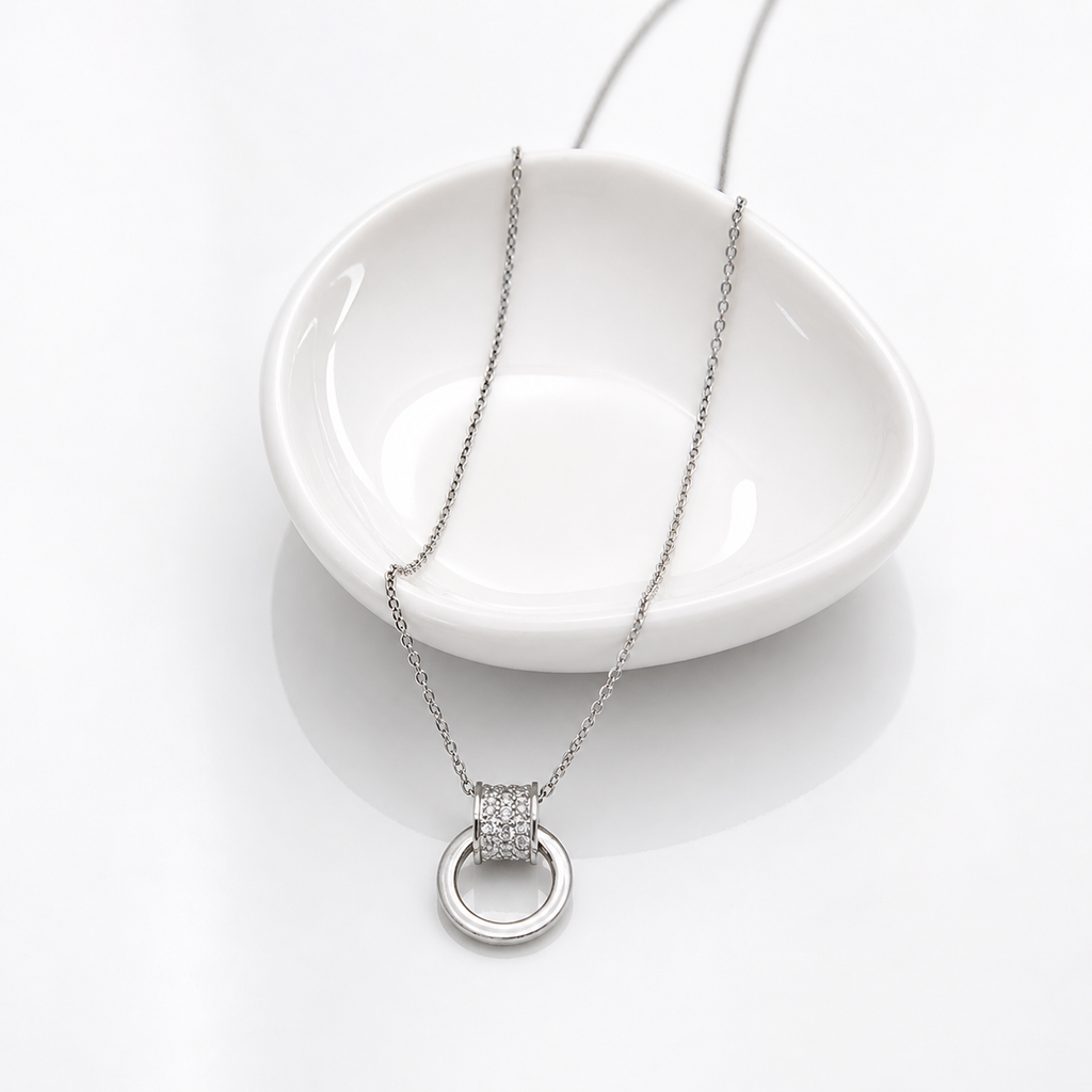 Rare Energy 925 Silver Necklace