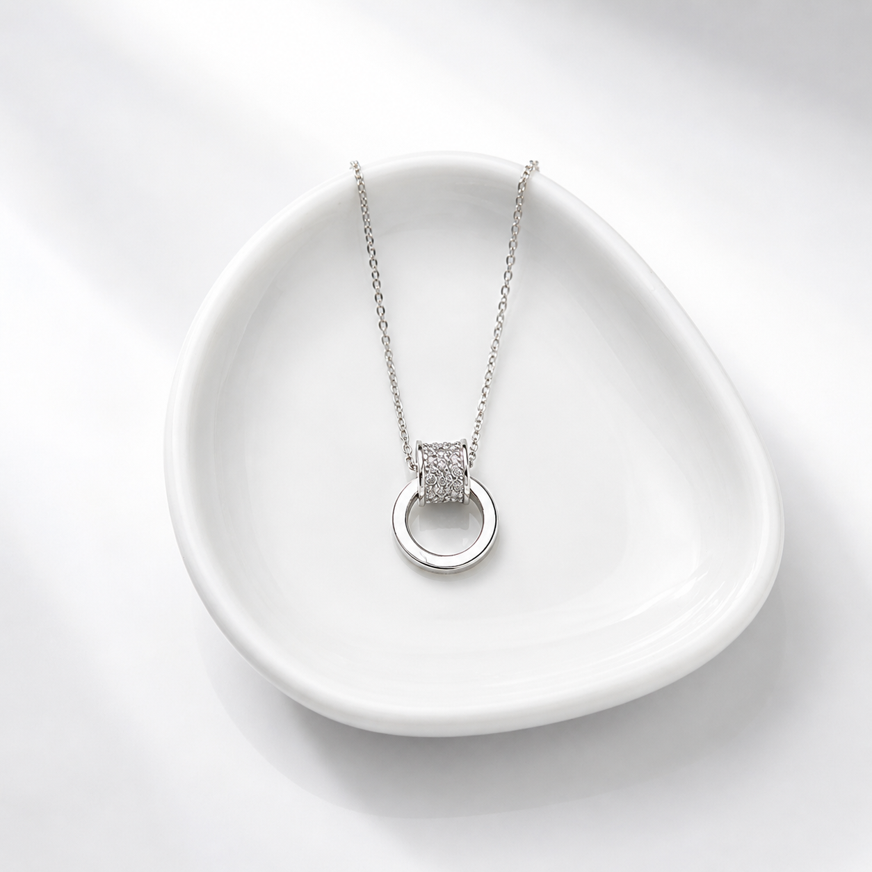 Rare Energy 925 Silver Necklace