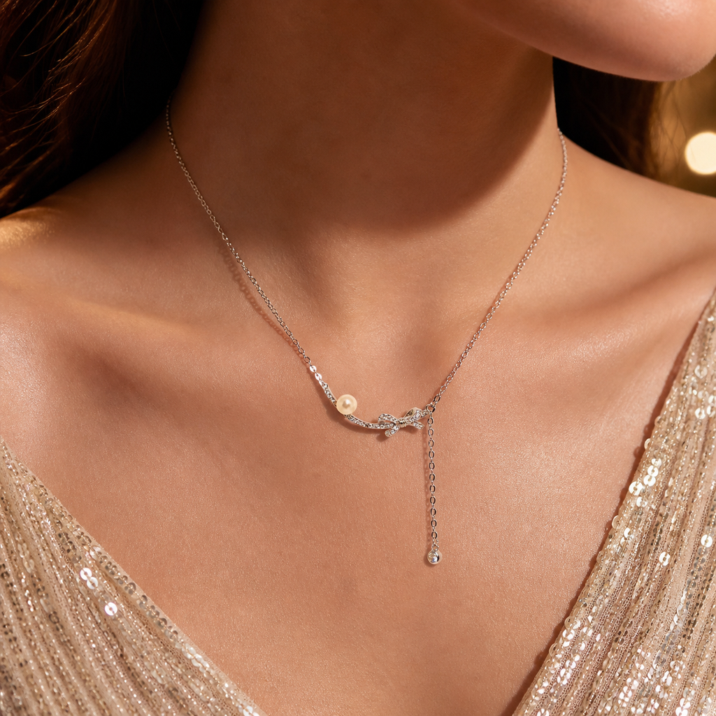 Nyla 925 Silver Necklace