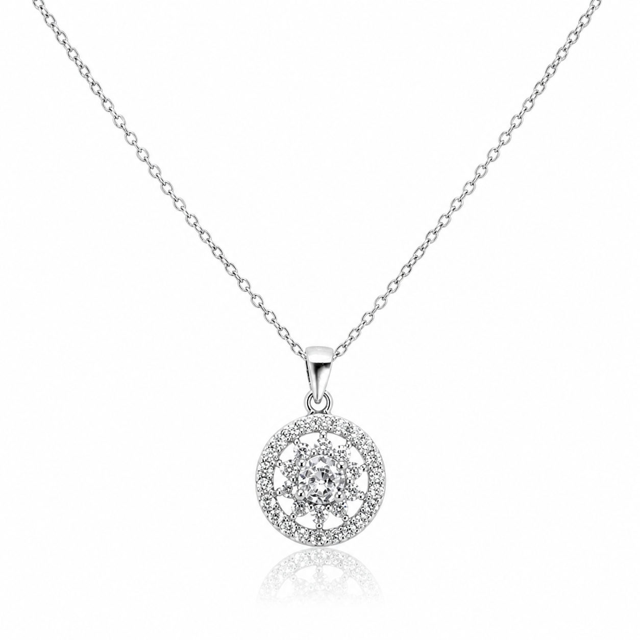 Bella Glow 925 Silver Necklace