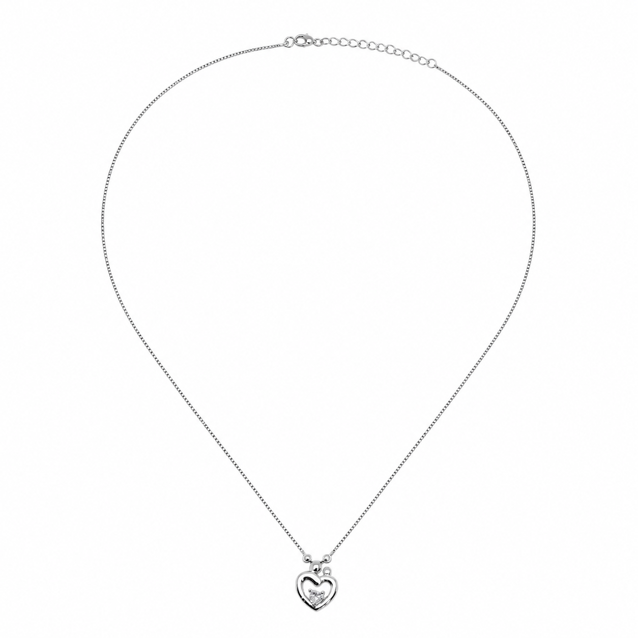 Hot Girl Shine 925 Silver Necklace