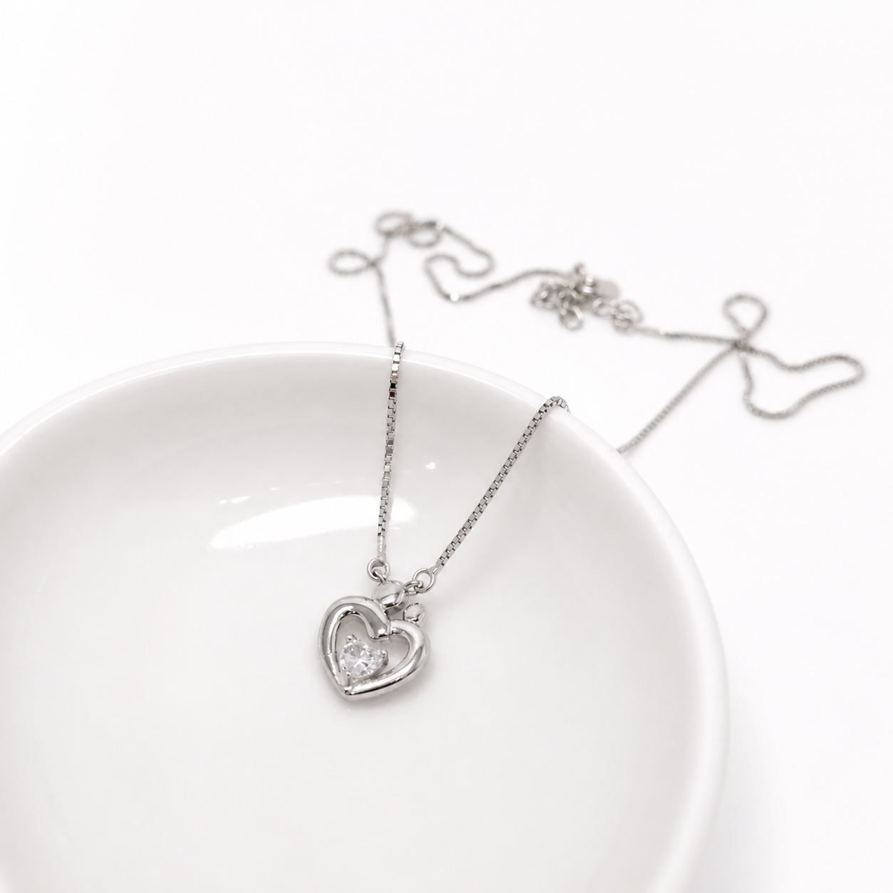 Hot Girl Shine 925 Silver Necklace