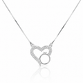 Heart Luxe 925 Silver Necklace