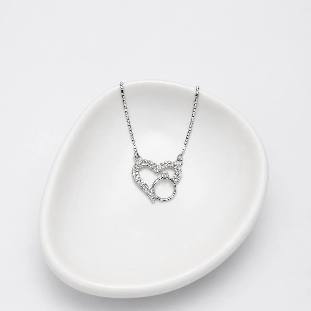 Heart Luxe 925 Silver Necklace