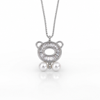 Teddy Mood 925 Silver Necklace